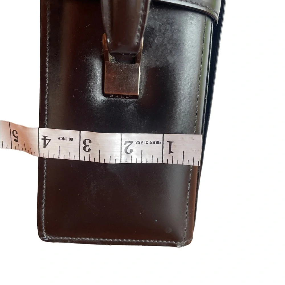 BALLY of Switzerland Leather Briefcase / Pilot - Lawyer - Doctor
